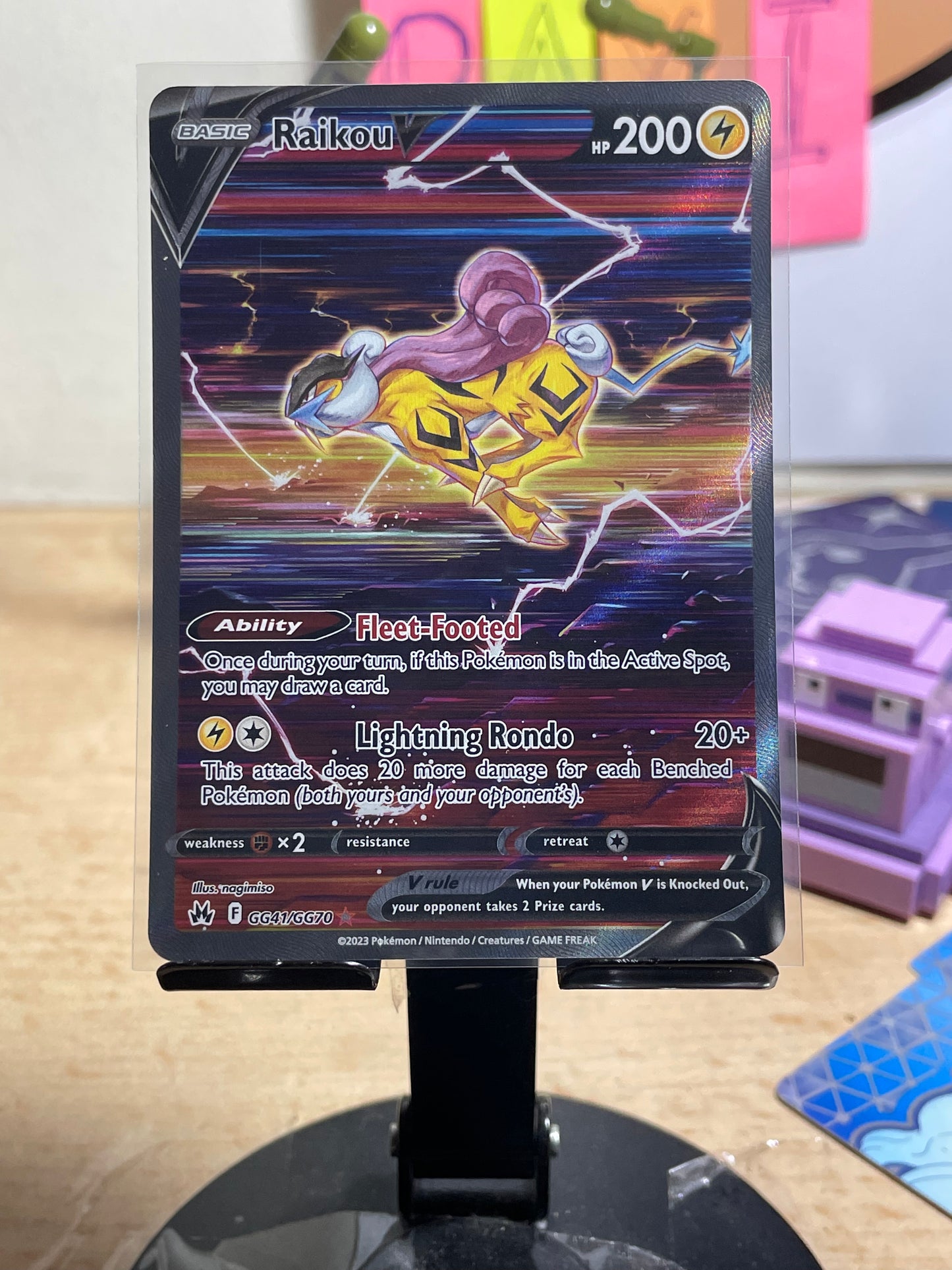 2023 Raikou V #GG41 Crown Zenith [NM]