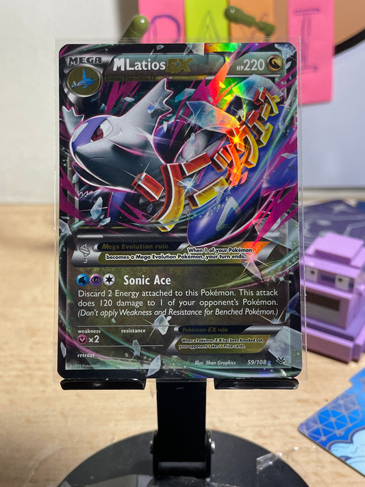 2015 M Latios EX #59 Roaring Skies [LP+]