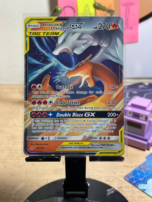 2019 Reshiram & Charizard GX #20 Unbroken Bonds [NM]