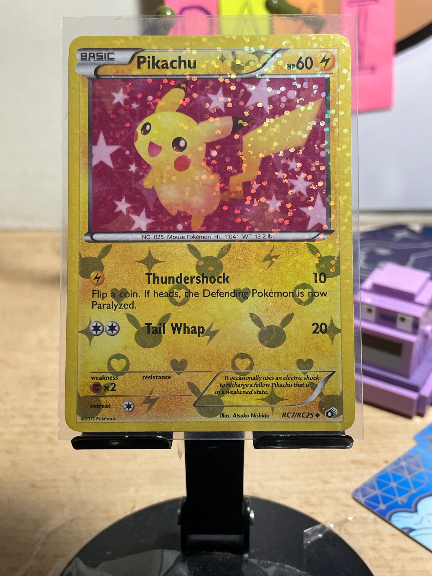 2013 Pikachu #RC7 Legendary Treasures [LP+]