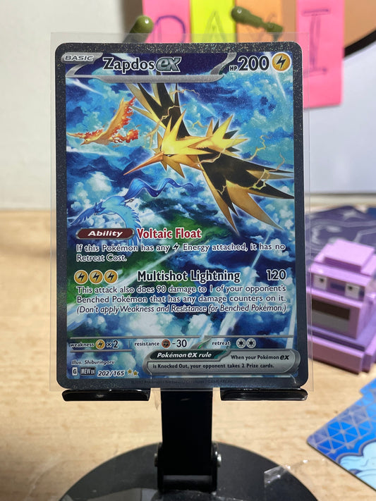 2023 Zapdos ex #202 SV151 [NM-]