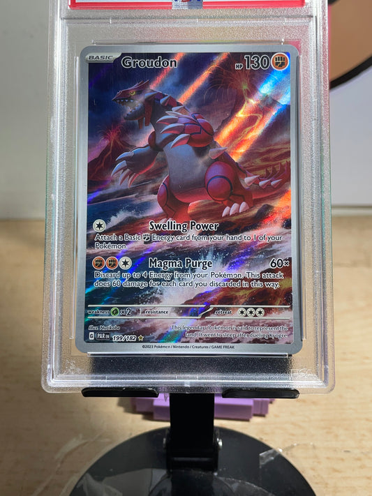 [PSA 9] Groudon #199 Paradox Rift
