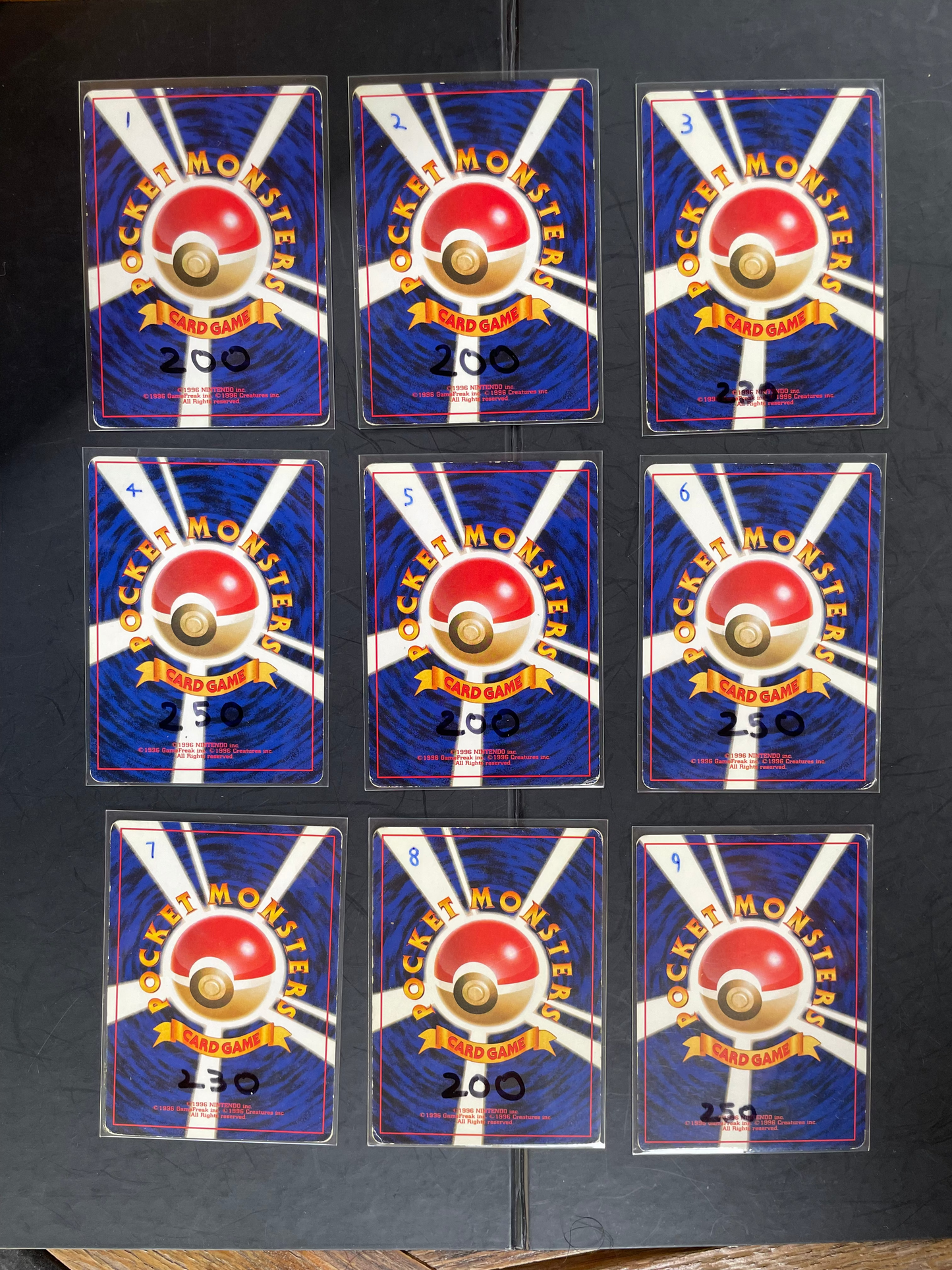 1996 Bulbasaur #1 Base Expansion (JP)