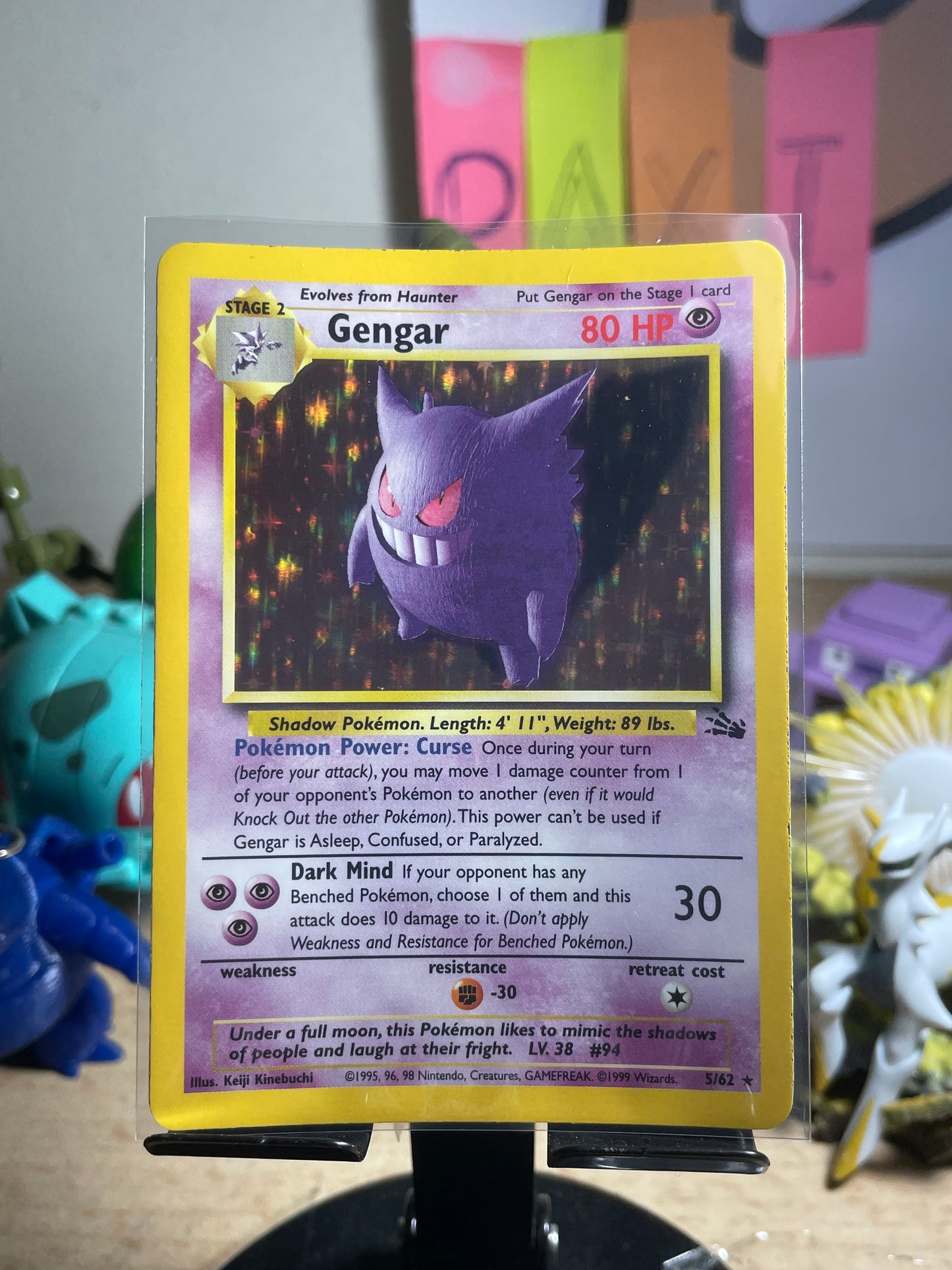 1999 Gengar #5 Fossil [LP+]