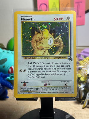 2000 Meowth #10 WOTC Promo [LP]