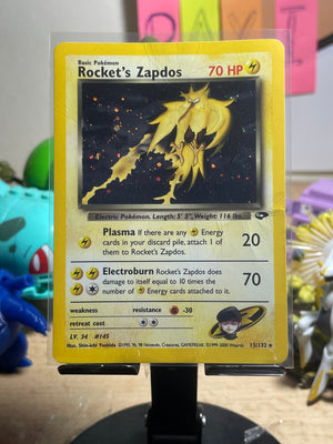 2000 Rocket's Zapdos #15 Gym Challenge []