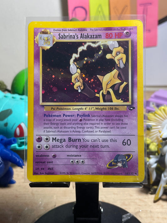 2000 Sabrina's Alakazam #16 Gym Challenge [MP/HP]