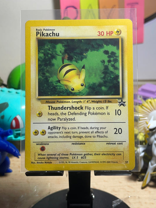 2000 Pikachu #27 WOTC Promo [LP+]