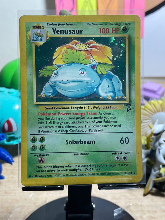 2000 Venasaur #18 Base Set 2 [HP]