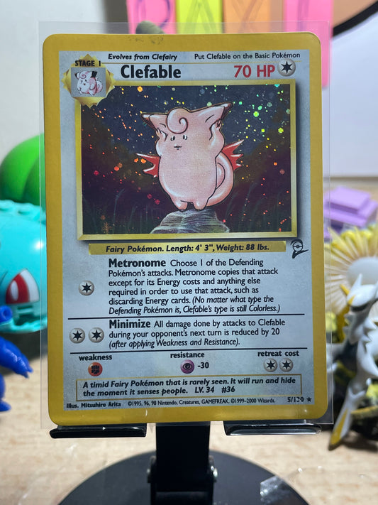 2000 Clefable #5 Base Set 2