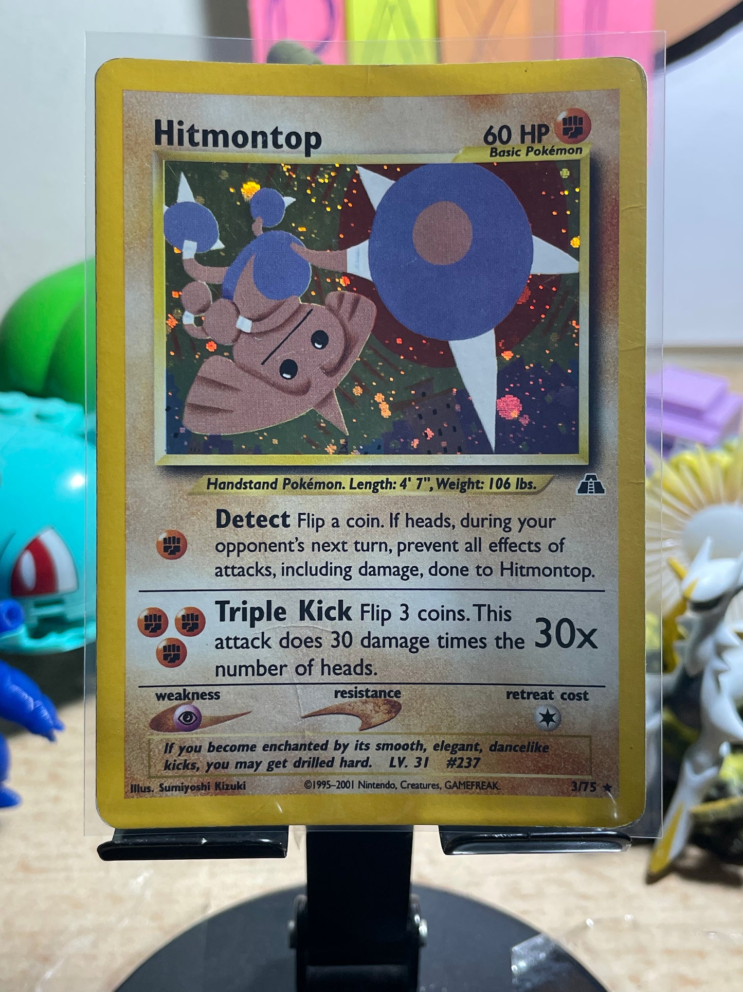 2001 Hitmontop #3 Neo Discovery