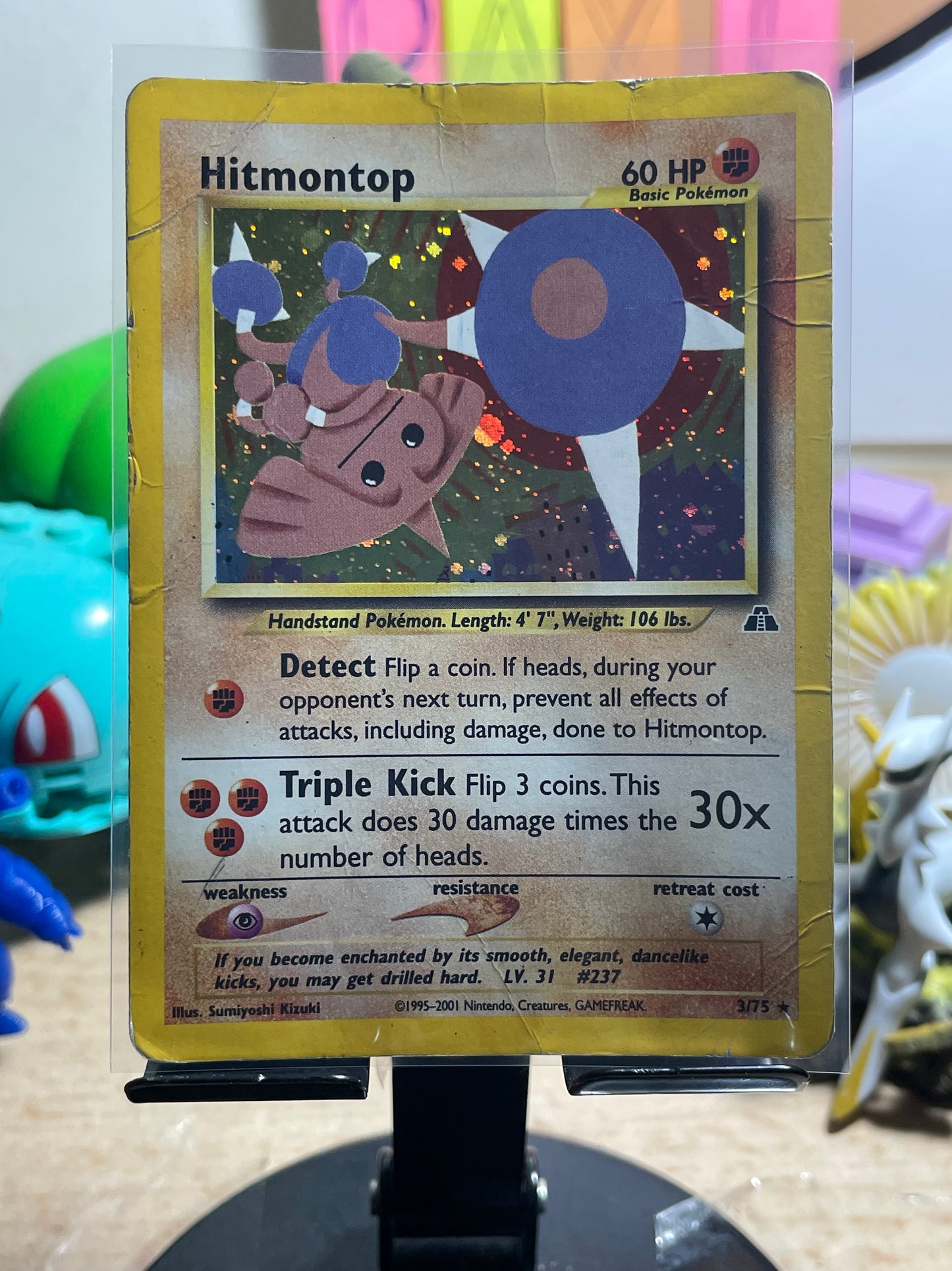2001 Hitmontop #3 Neo Discovery