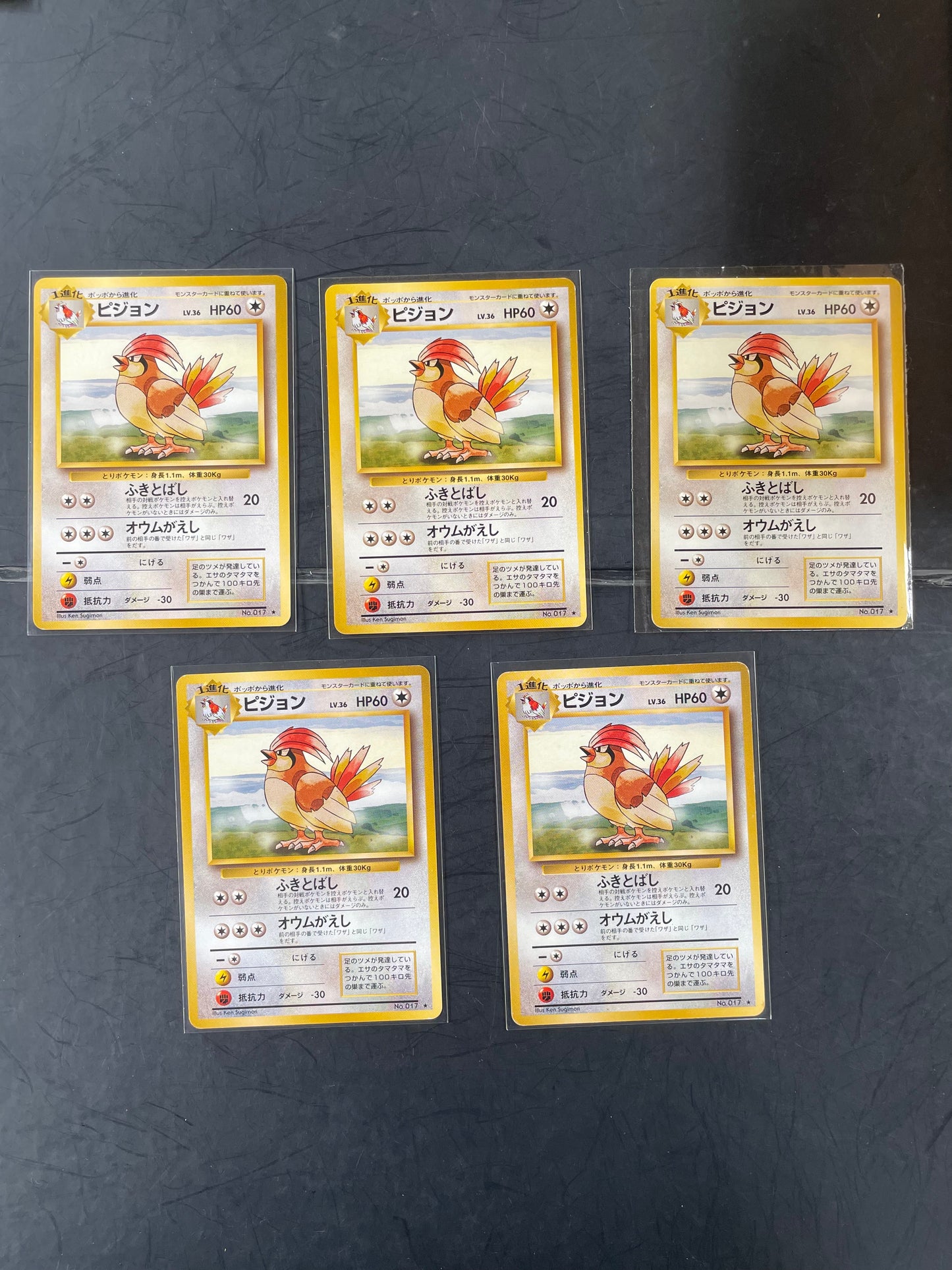 1996 Pidgeotto #17 Base Expansion (JP)