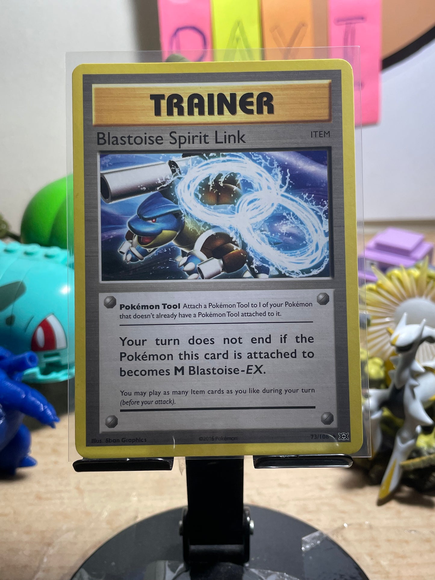 2016 Blastoise Spirit Link #73 Evolutions