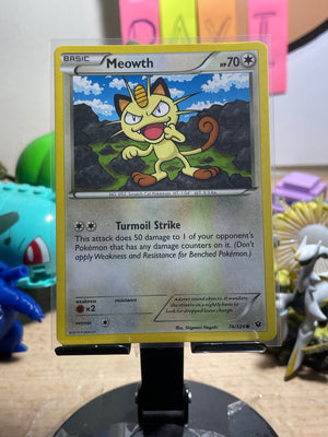 2016 Meowth #74 Fates Collide