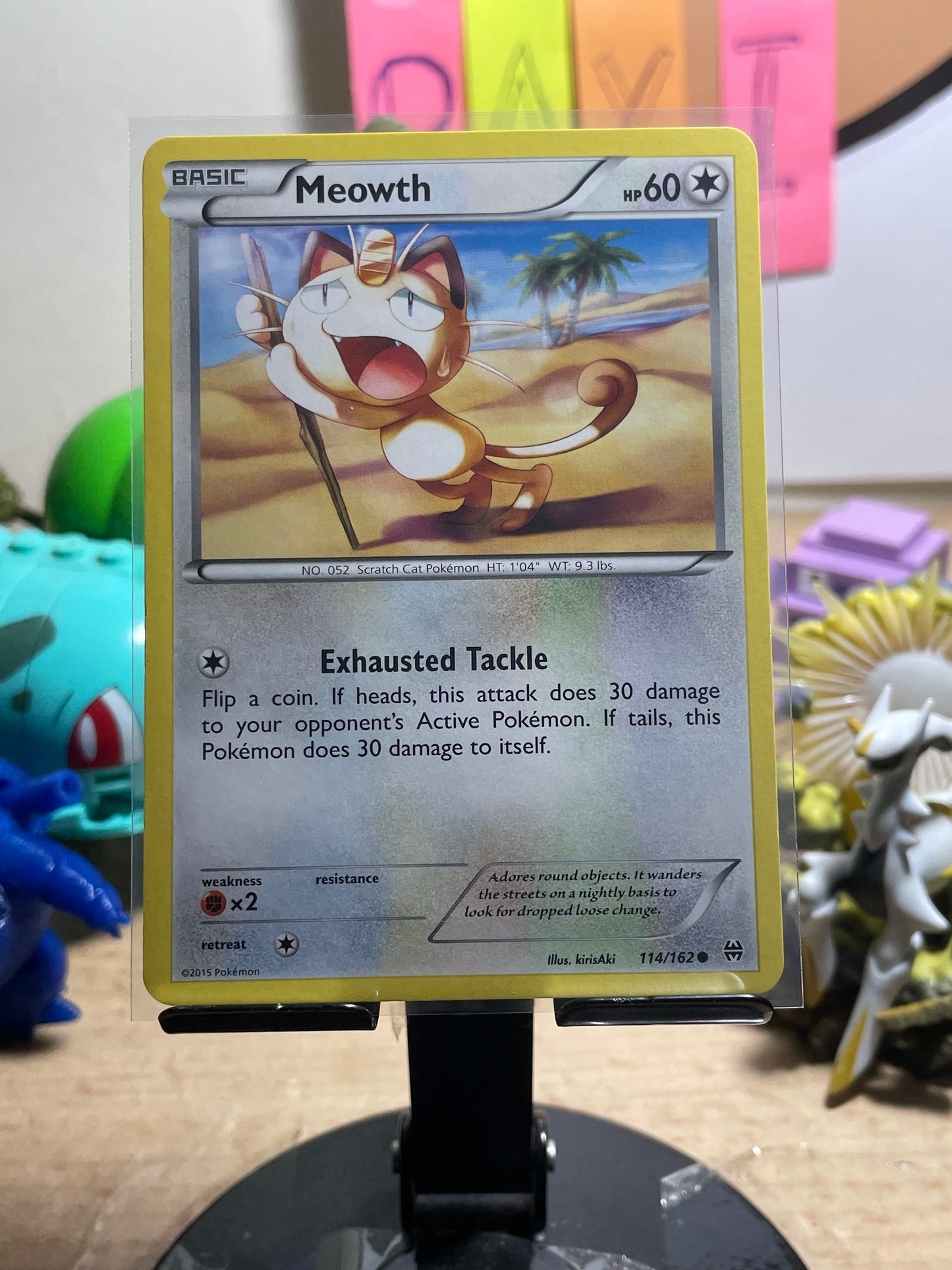 2015 Meowth #114 Generations