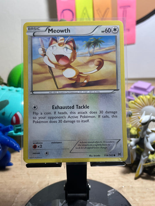 2015 Meowth #114 Generations