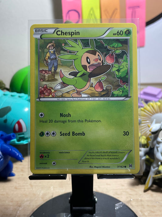2015 Chespin #7 BREAKthrough