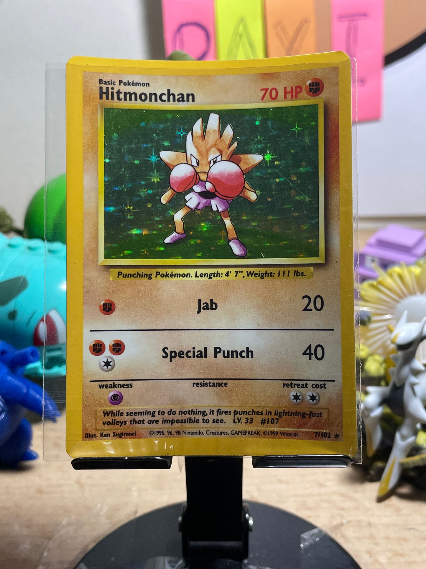 1999 Hitmonchan #7 Base Set