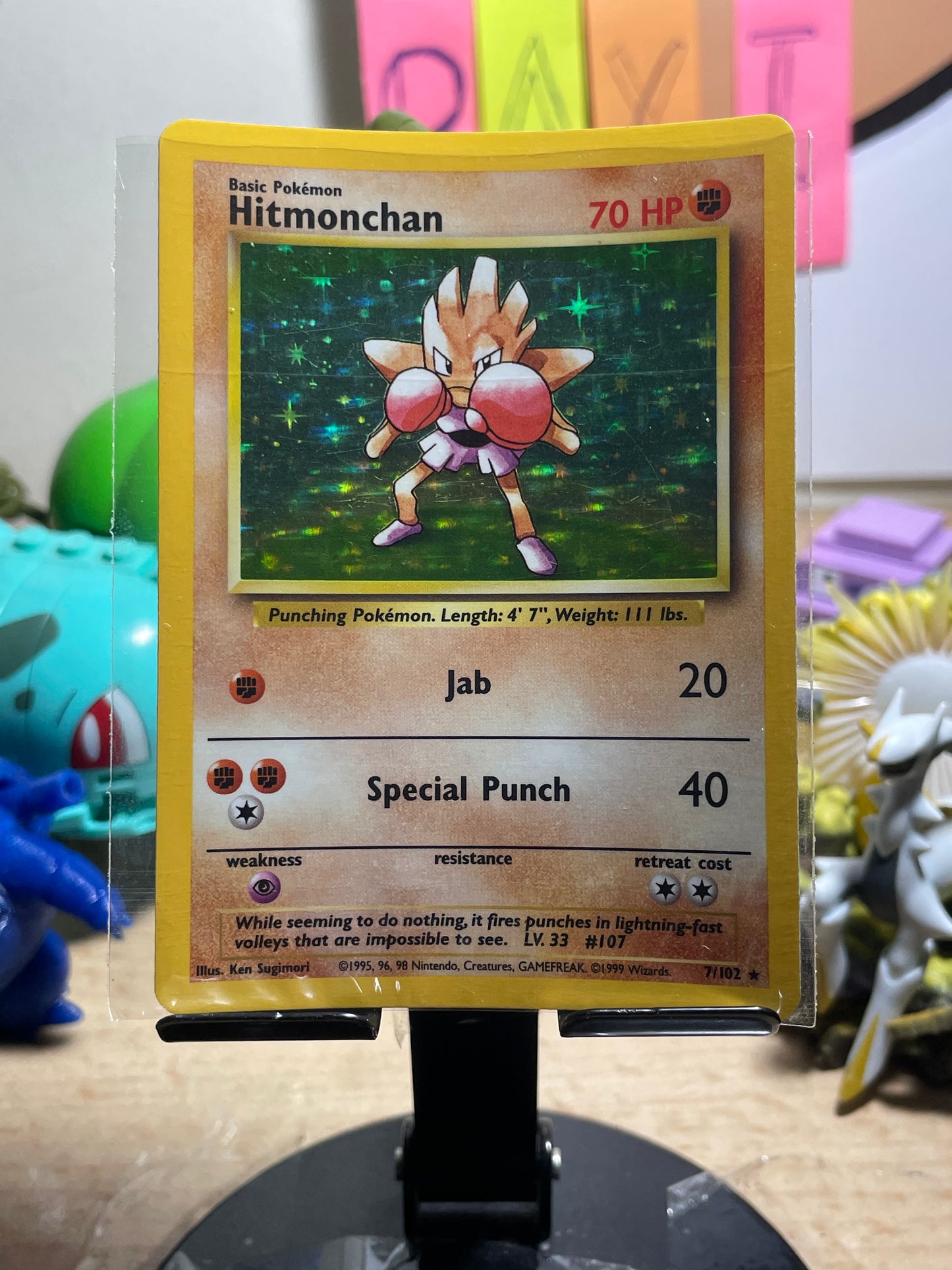 1999 Hitmonchan #7 Base Set