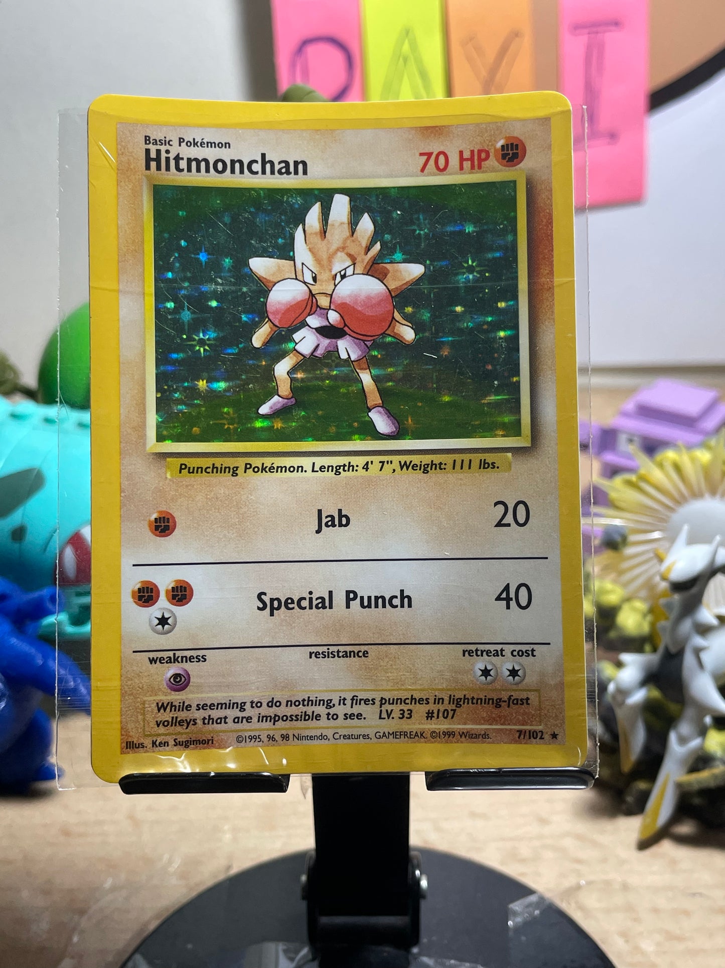 1999 Hitmonchan #7 Base Set