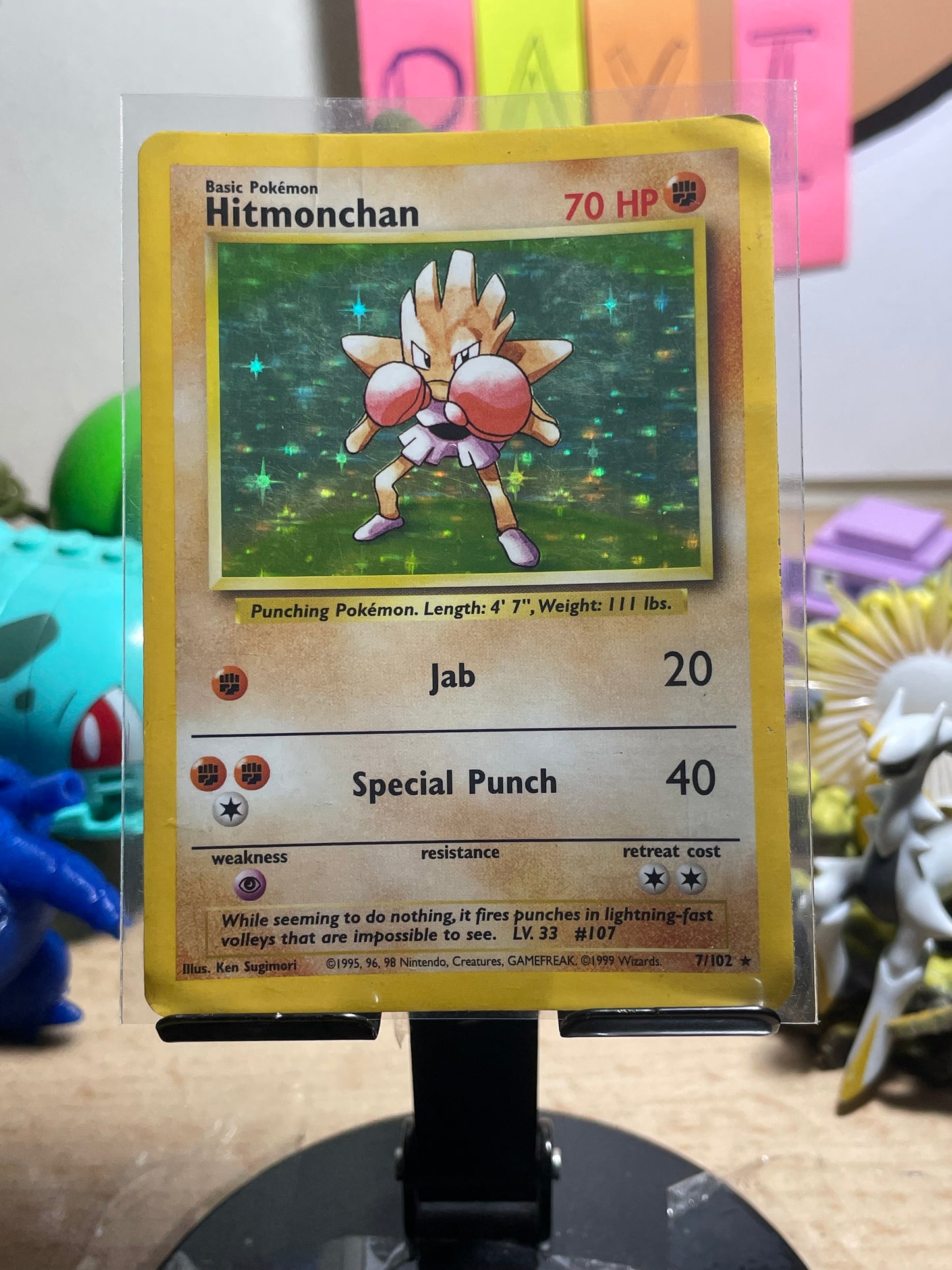 1999 Hitmonchan #7 Base Set