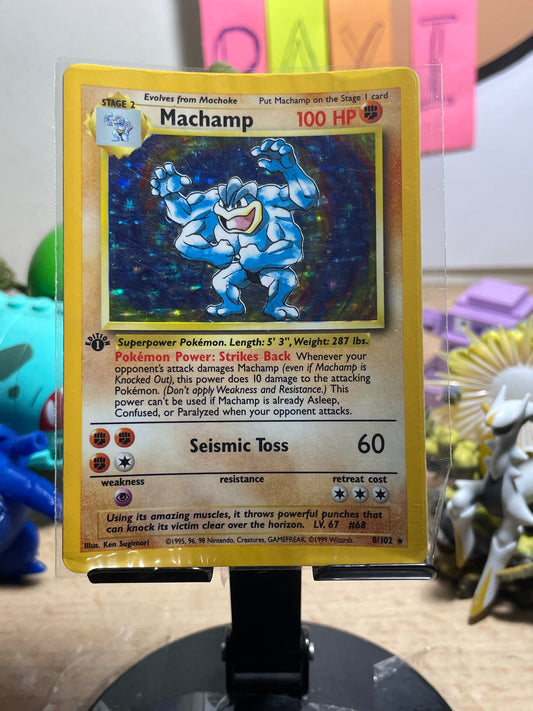 1999 Machamp [1st Edition] #8 Base Set
