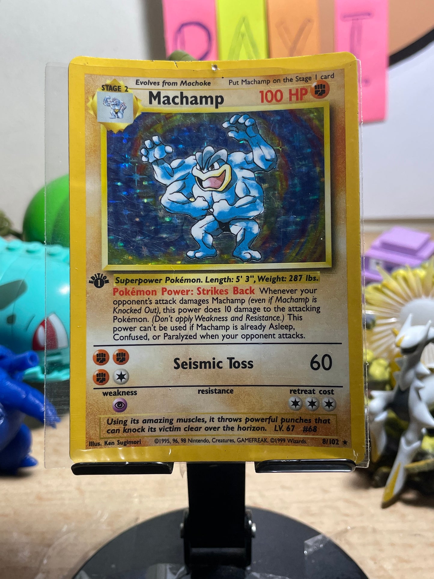 1999 Machamp [1st Edition] #8 Base Set
