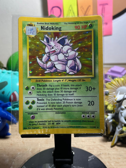 1999 Nidoking #11 Base Set [LP-]