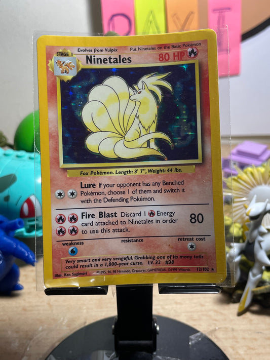 1999 Ninetales #12 Base Set