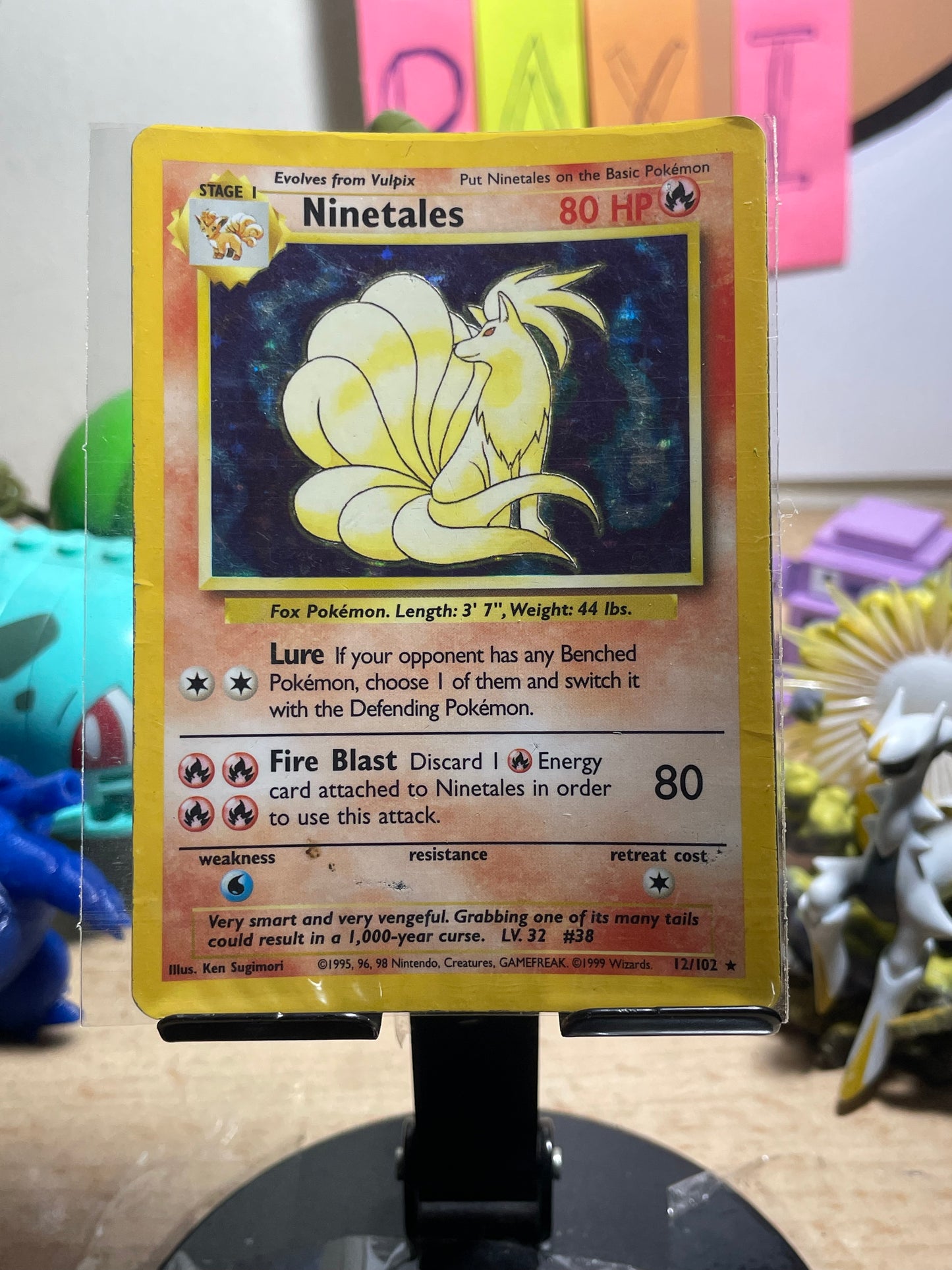 1999 Ninetales #12 Base Set