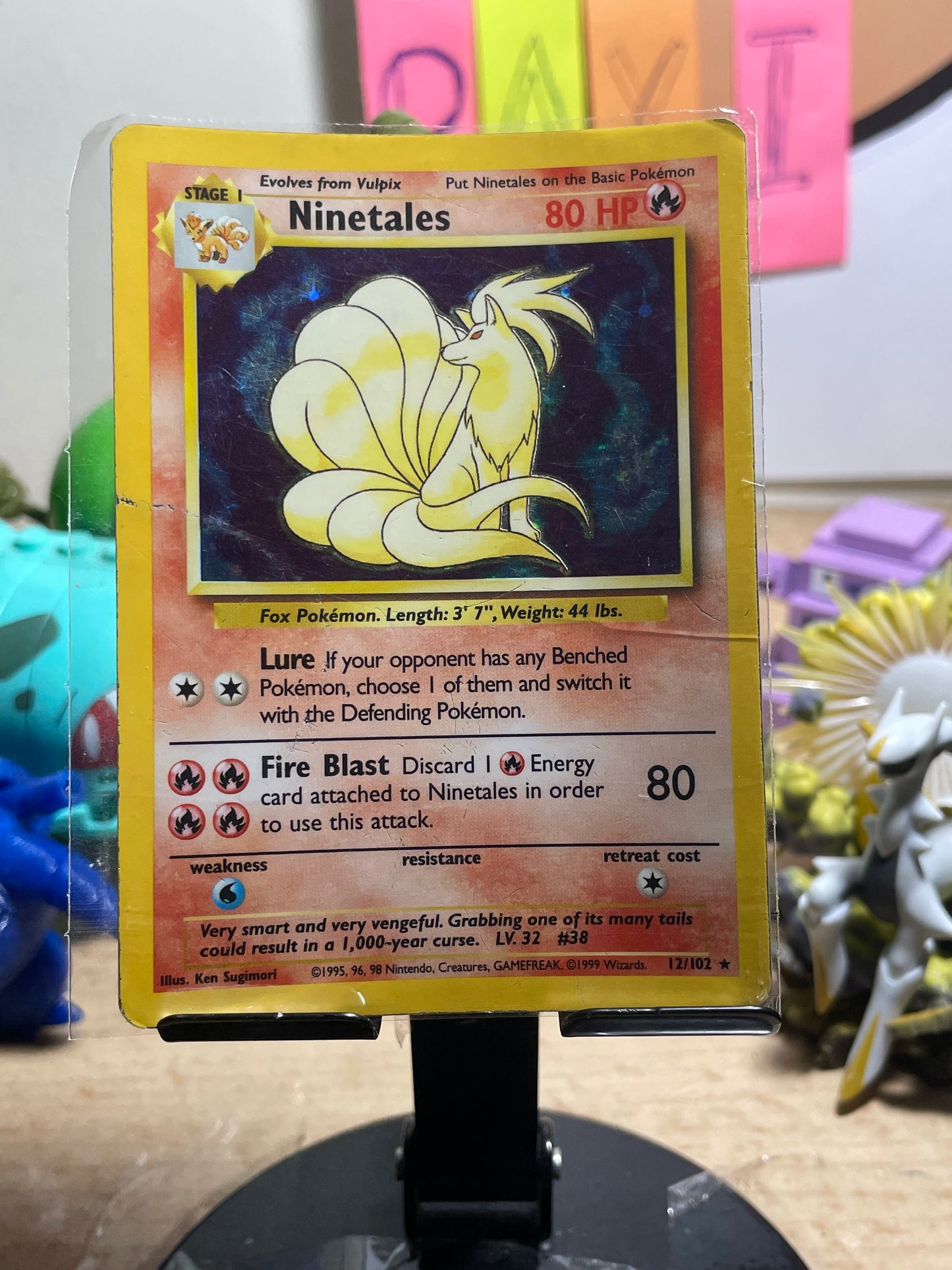 1999 Ninetales #12 Base Set