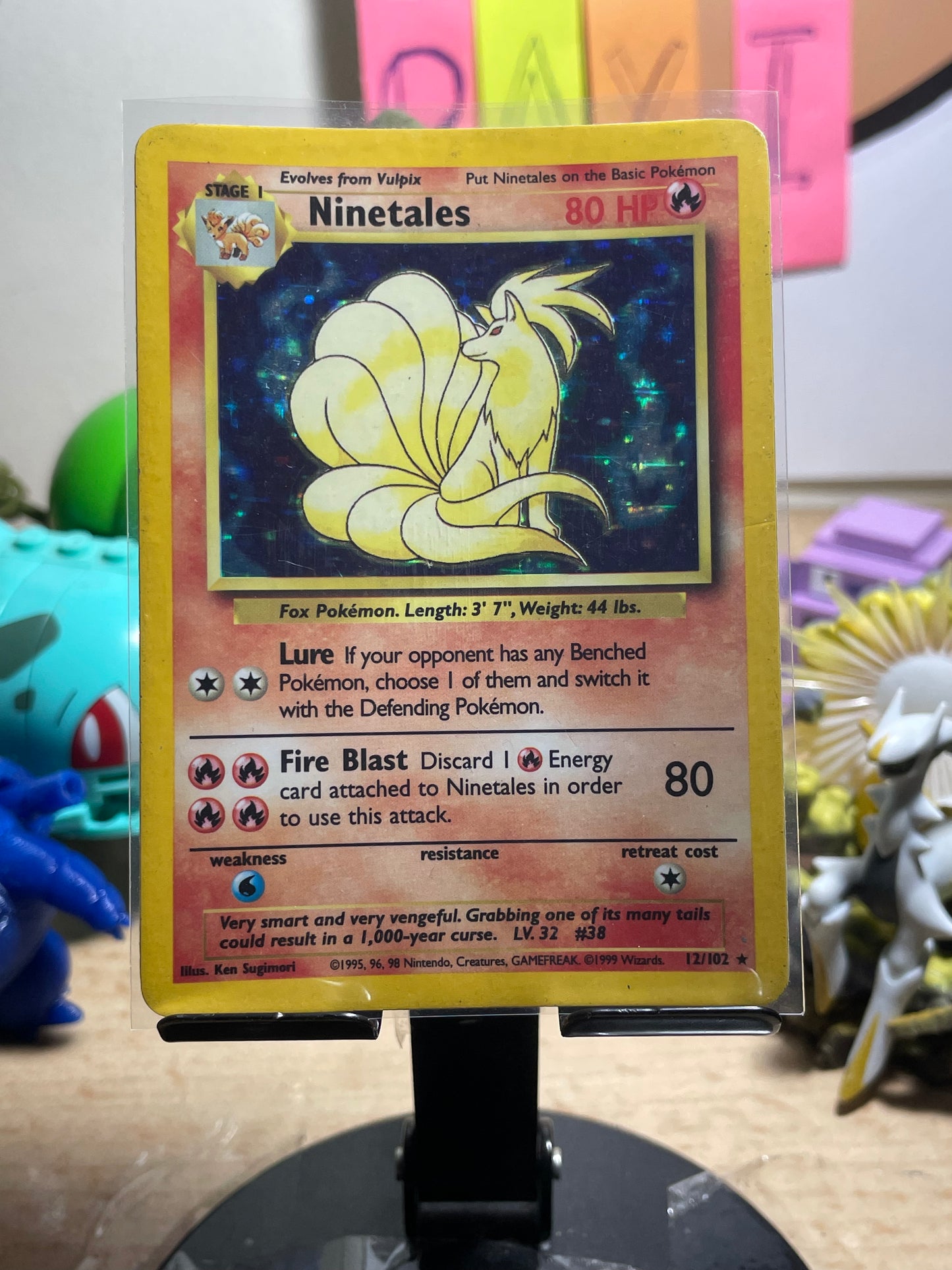 1999 Ninetales #12 Base Set