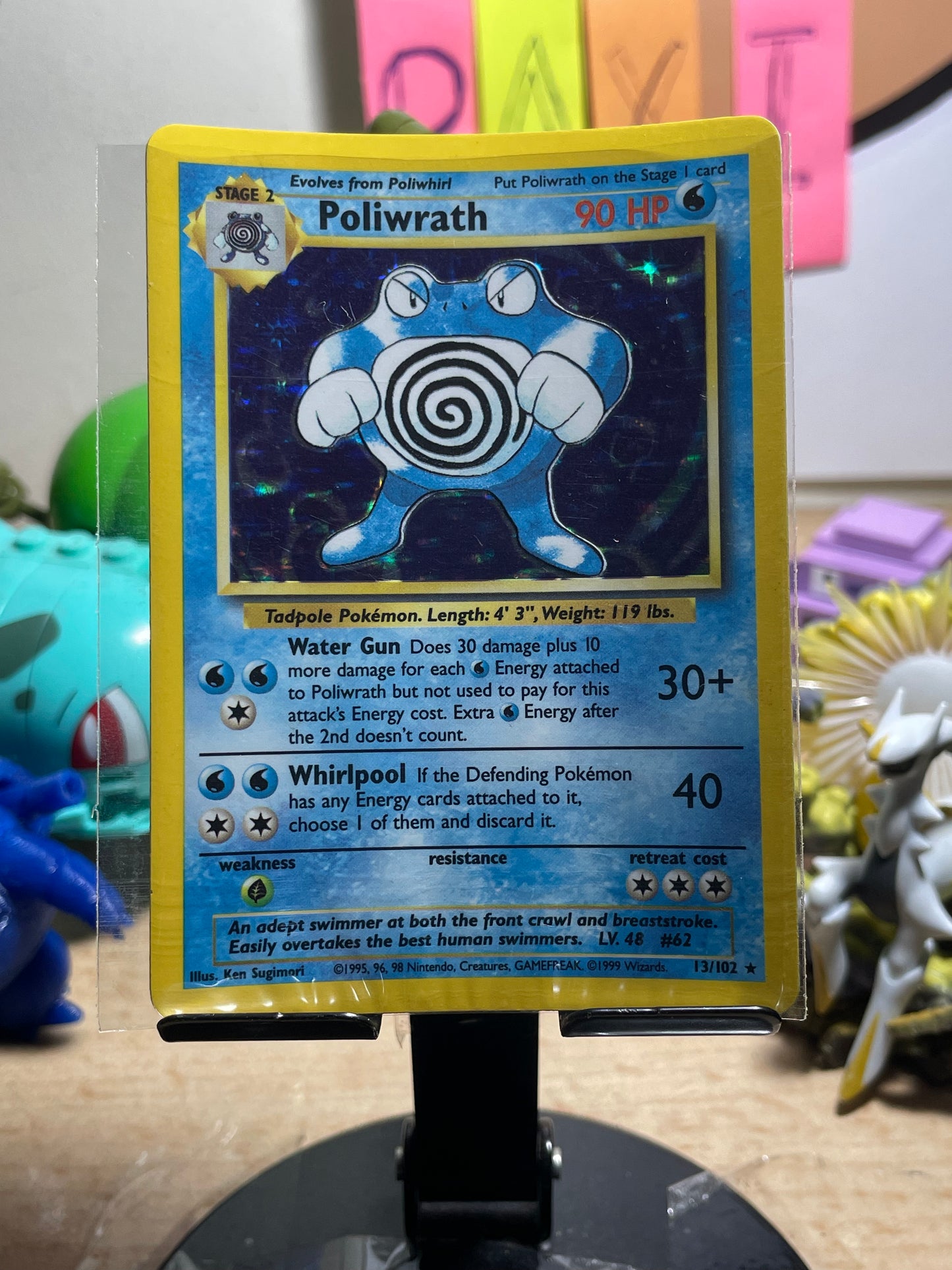 1999 Poliwrath #13 Base Set