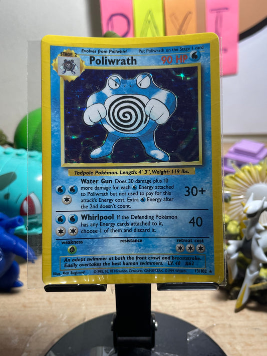 1999 Poliwrath #13 Base Set