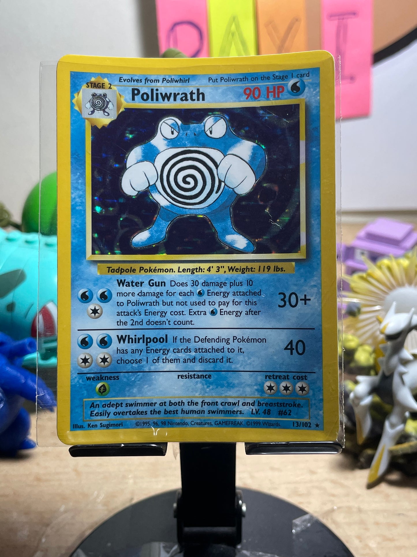1999 Poliwrath #13 Base Set