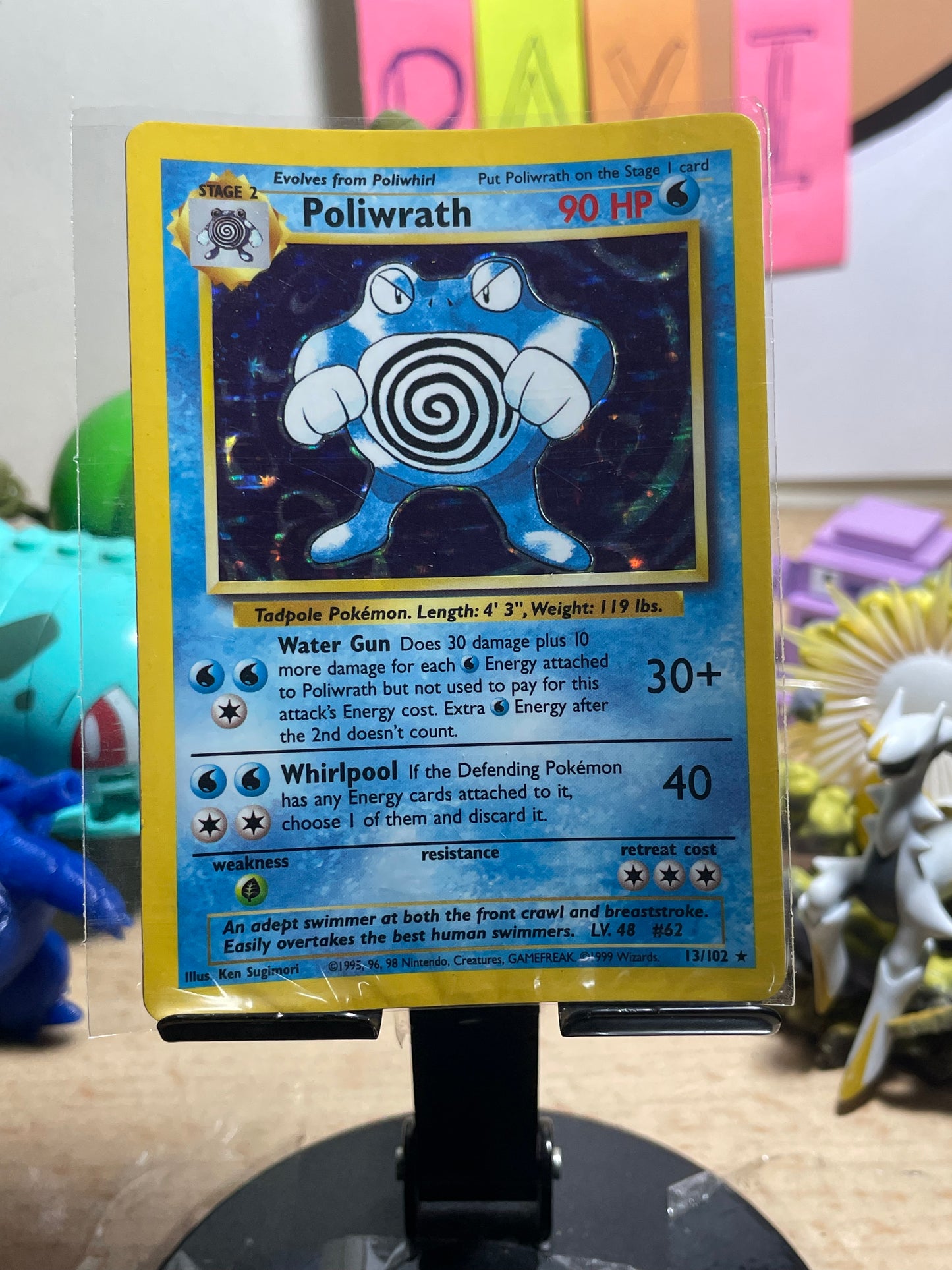 1999 Poliwrath #13 Base Set