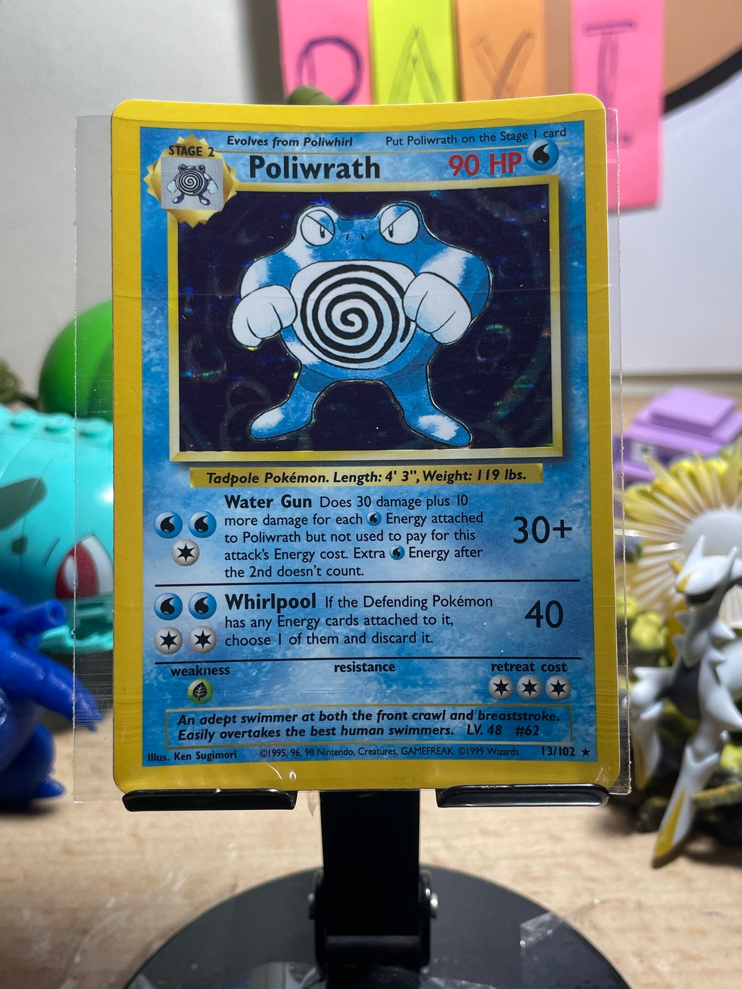 1999 Poliwrath #13 Base Set