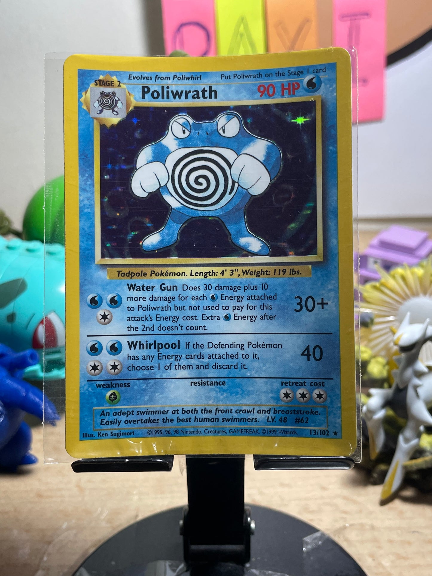 1999 Poliwrath #13 Base Set