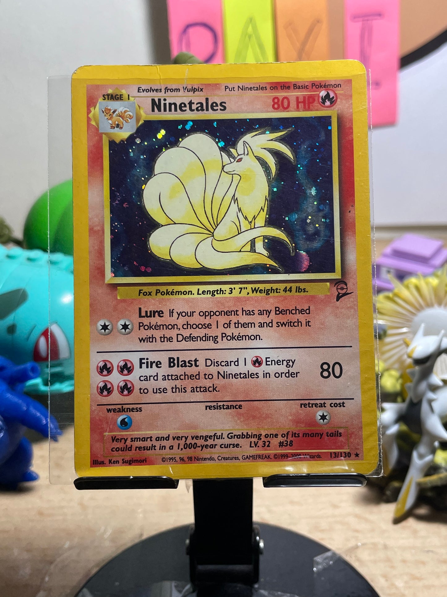 2000 Ninetales #13 Base Set 2 [MP]