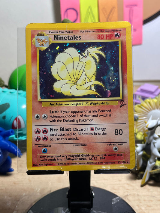 2000 Ninetales #13 Base Set 2 [MP]