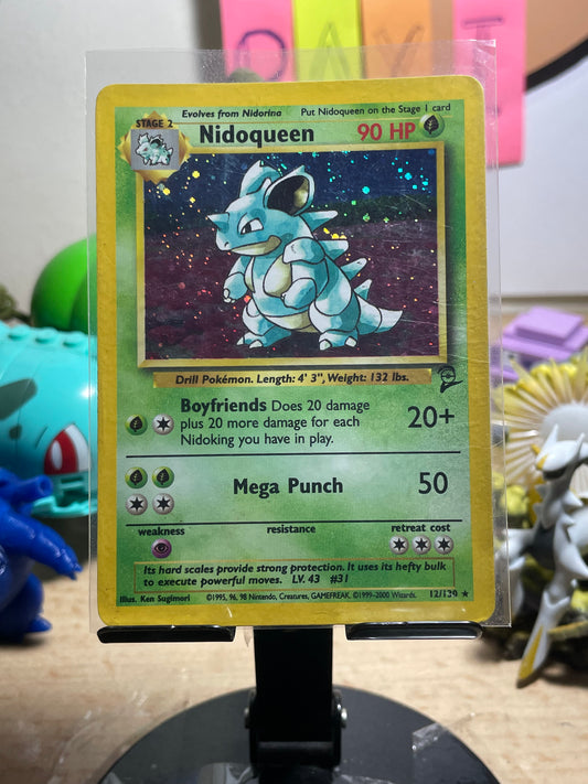 2000 Nidoqueen #12 Base Set 2 [LP-]