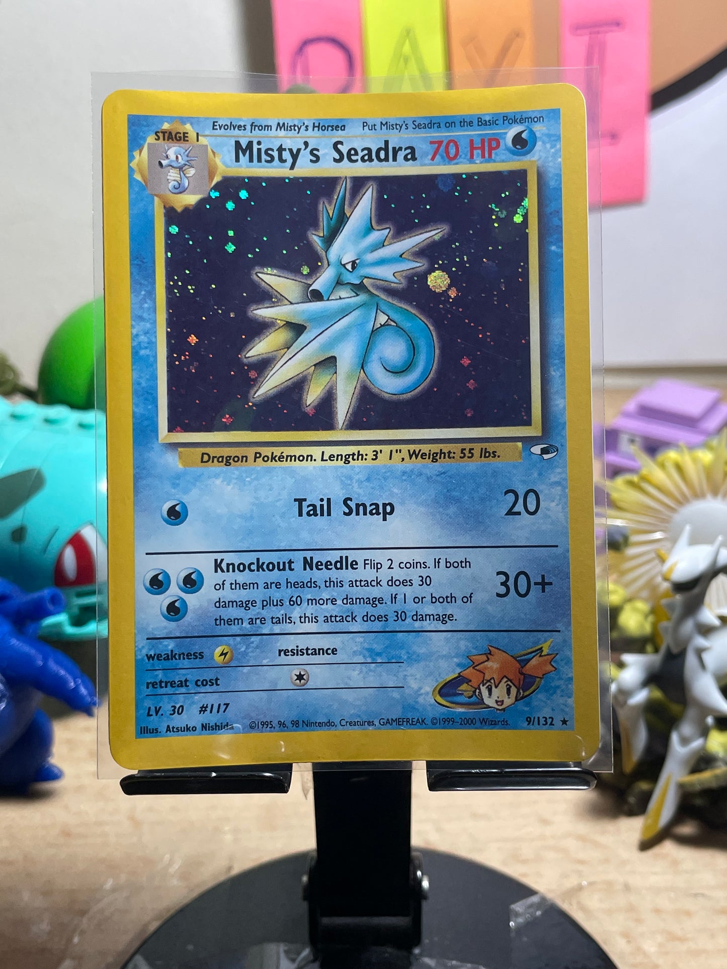 2000 Misty's Seadra #9 Gym Heroes [LP+]