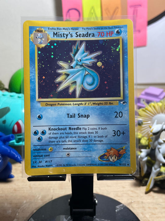 2000 Misty's Seadra #9 Gym Heroes [LP+]