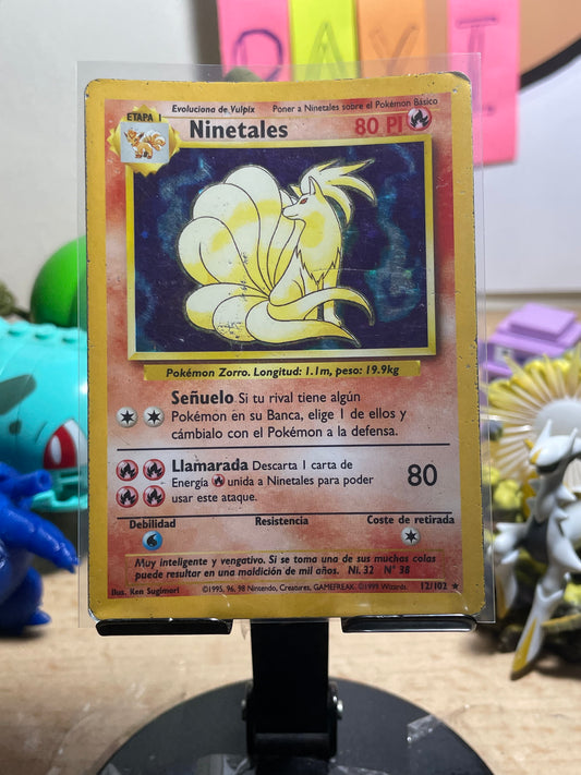 1999 Ninetales #12 Base Set (Spanish) [HP]