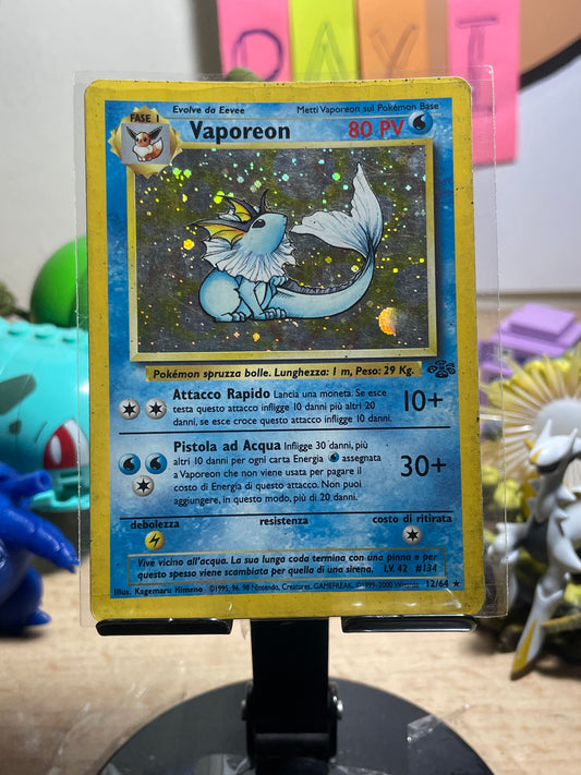 2000 Vaporeon #12 Jungle (Italian) [MP-]