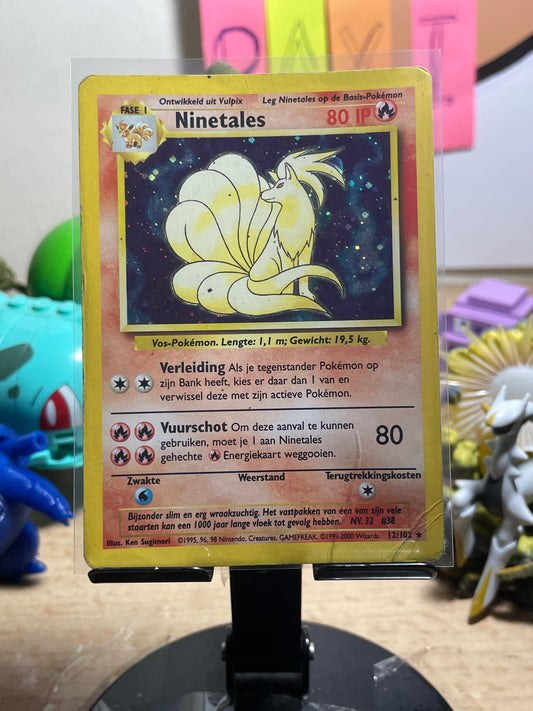 2000 Ninetales #12 Base Set (Dutch) [HP]