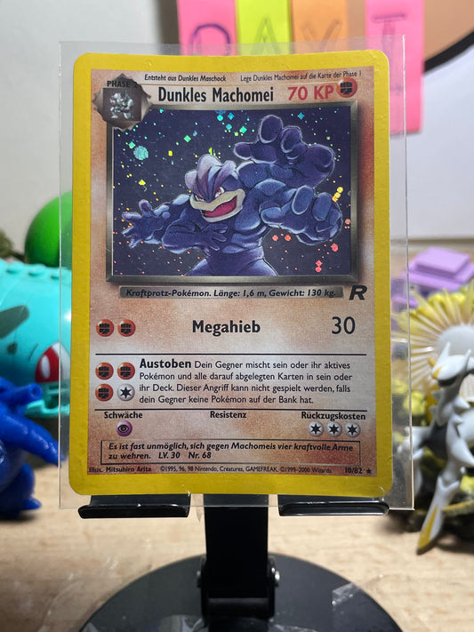 2000 Dark Machamp #10 R0cket (German) [LP]