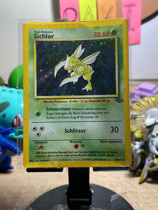 2000 Scyther #10 Jungle (German) [LP]