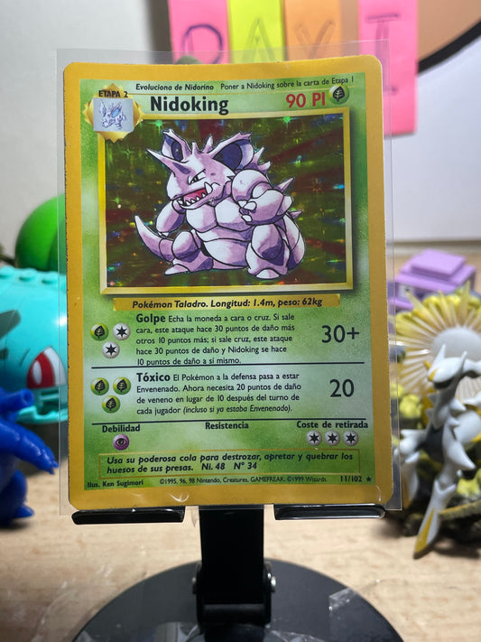 1999 Nidoking #11 Base Set (Spanish) [LP]